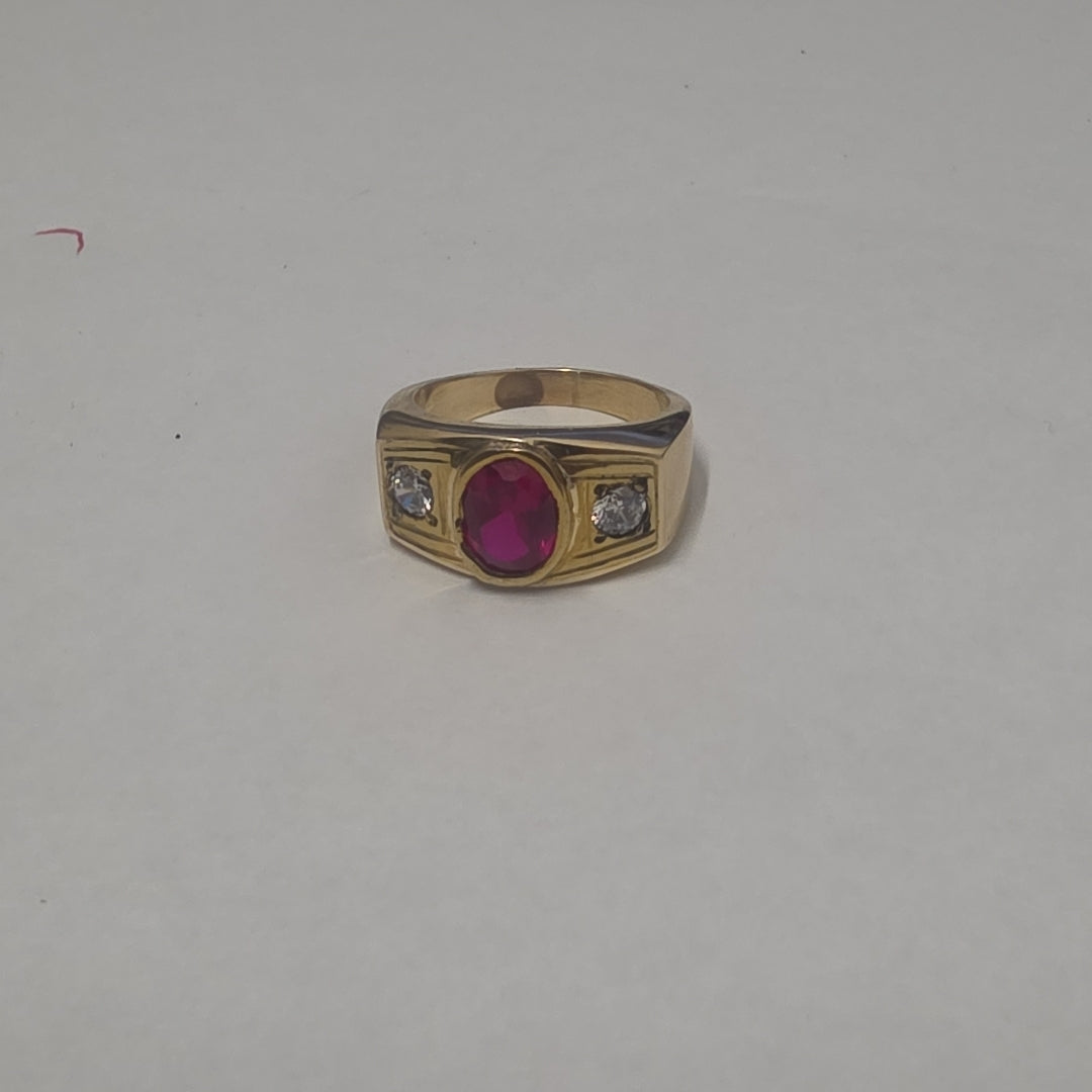ANILLO ORO 14 K 12 GRMS (SEMINUEVO)