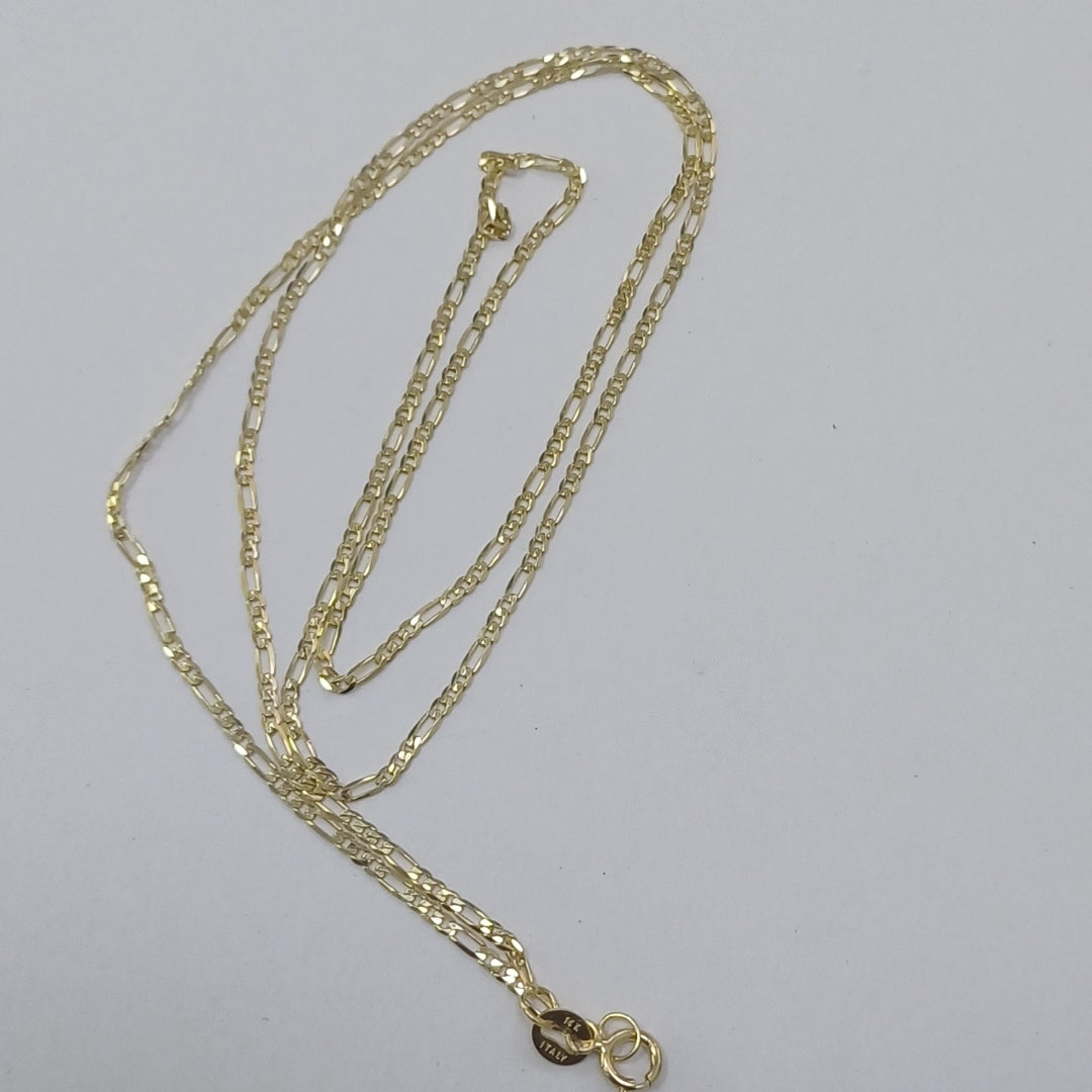 CADENAS CARTIER 3 1 AMARILLA ORO 14K 2.1 (NUEVO)