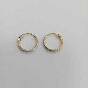ARRACADAS PAR ORO 14 K 0,90 GRMS (SEMINUEVO)
