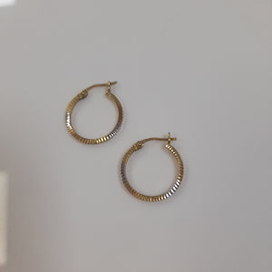 ARRACADAS PAR ORO 10 K 1.3 GRMS (SEMINUEVO)