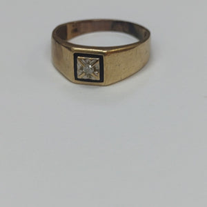 ANILLO ORO 10 K 3,10 GRMS (SEMINUEVO)