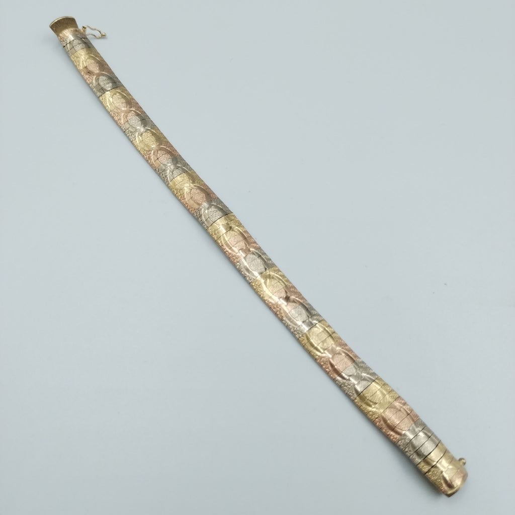 PULSERA RIGIDA ORO 14 K 15.1 GRMS (SEMINUEVO)
