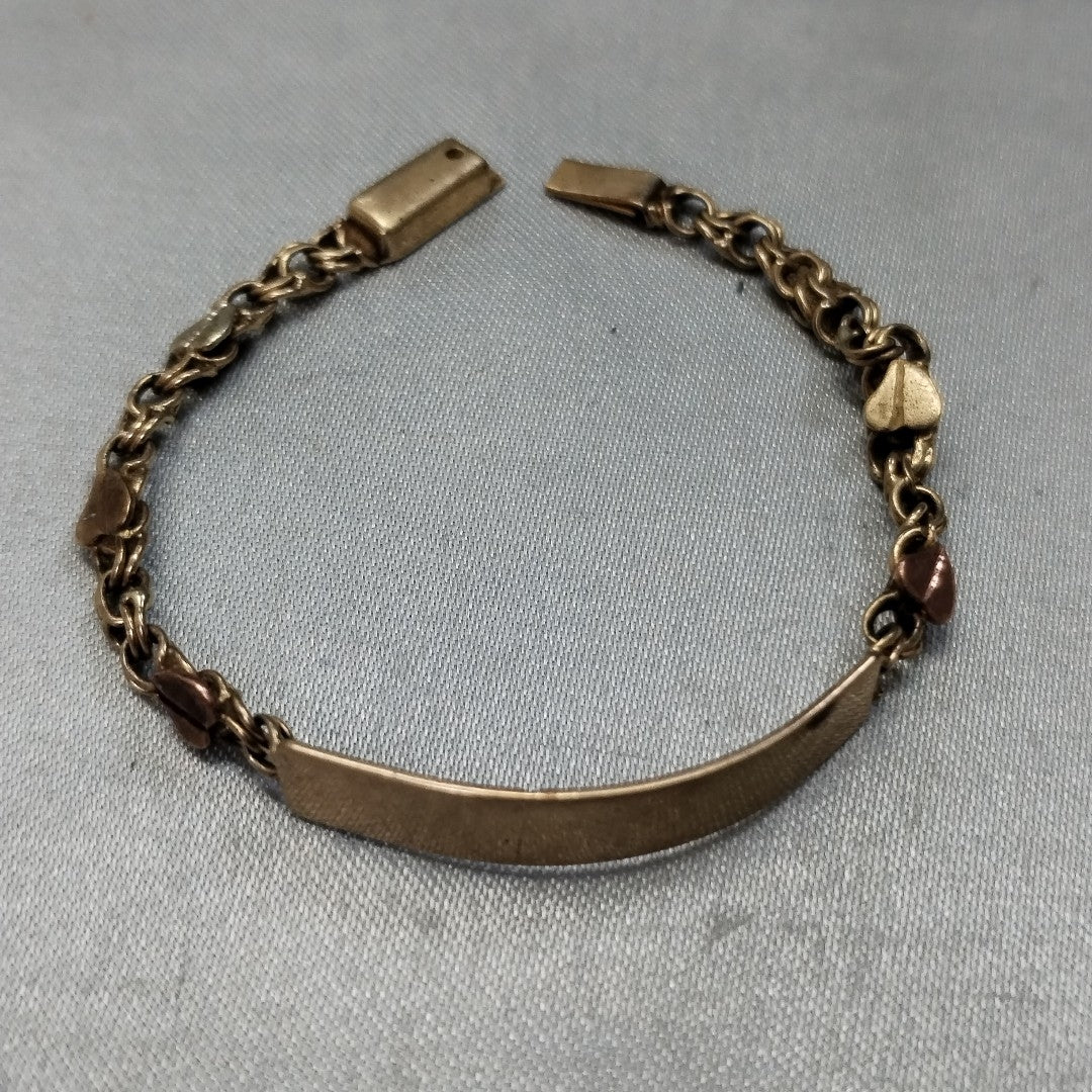 ESCLAVA ORO,ORO COMBINADO 10 K 3,70 GRMS (SEMINUEVO)