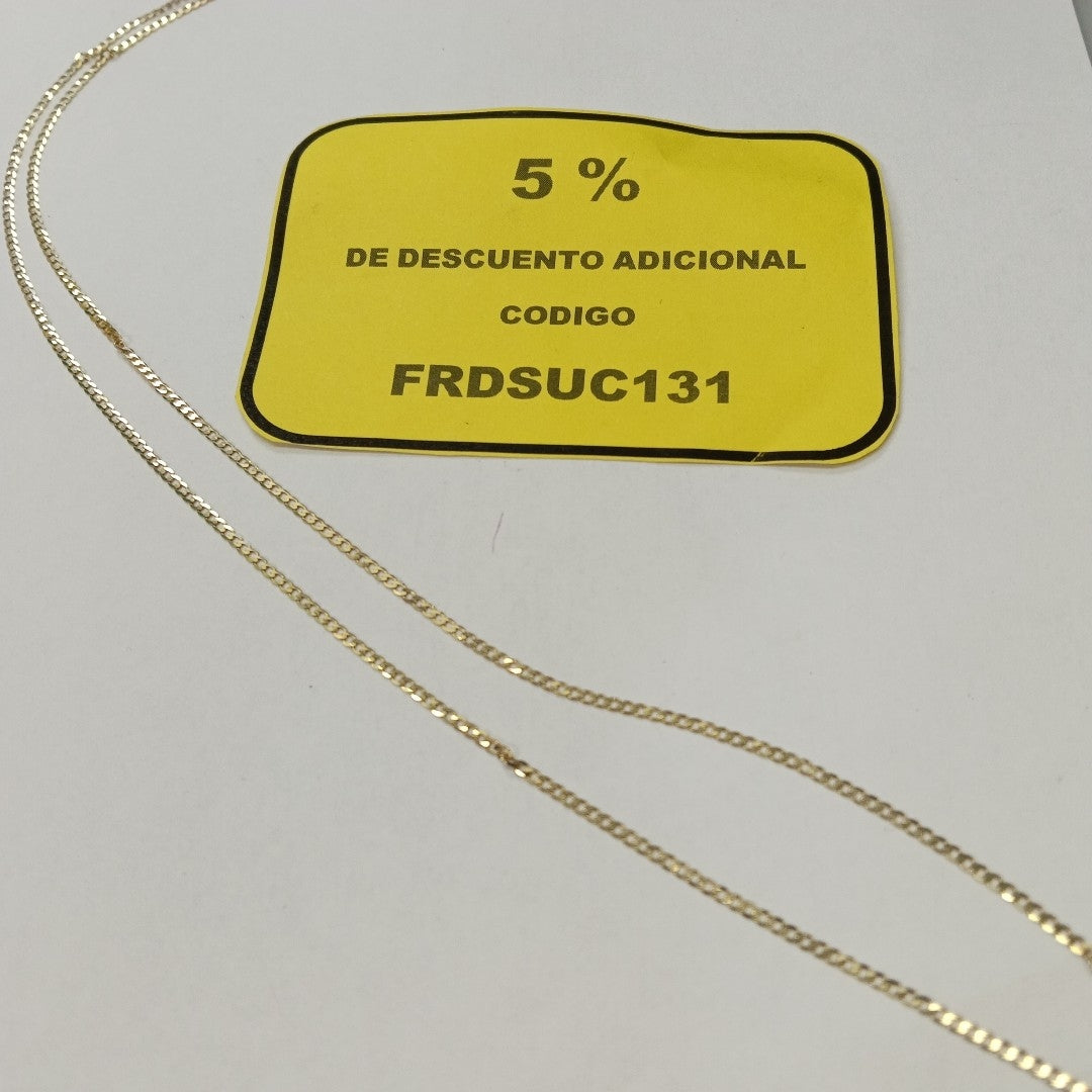 CADENAS BARBADA AMARILLA ORO 14K 2 (NUEVO)