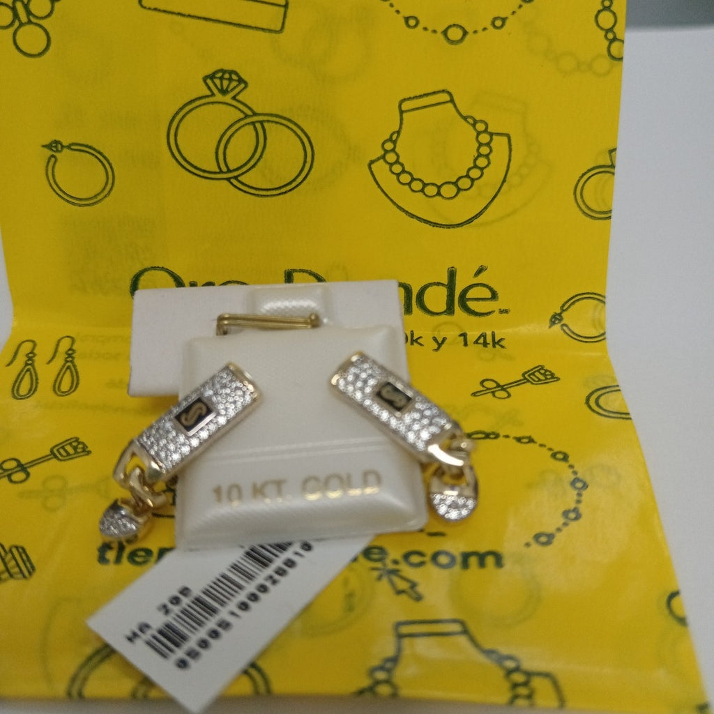 BROQUELES MONACO ORO 10K 3 (NUEVO)