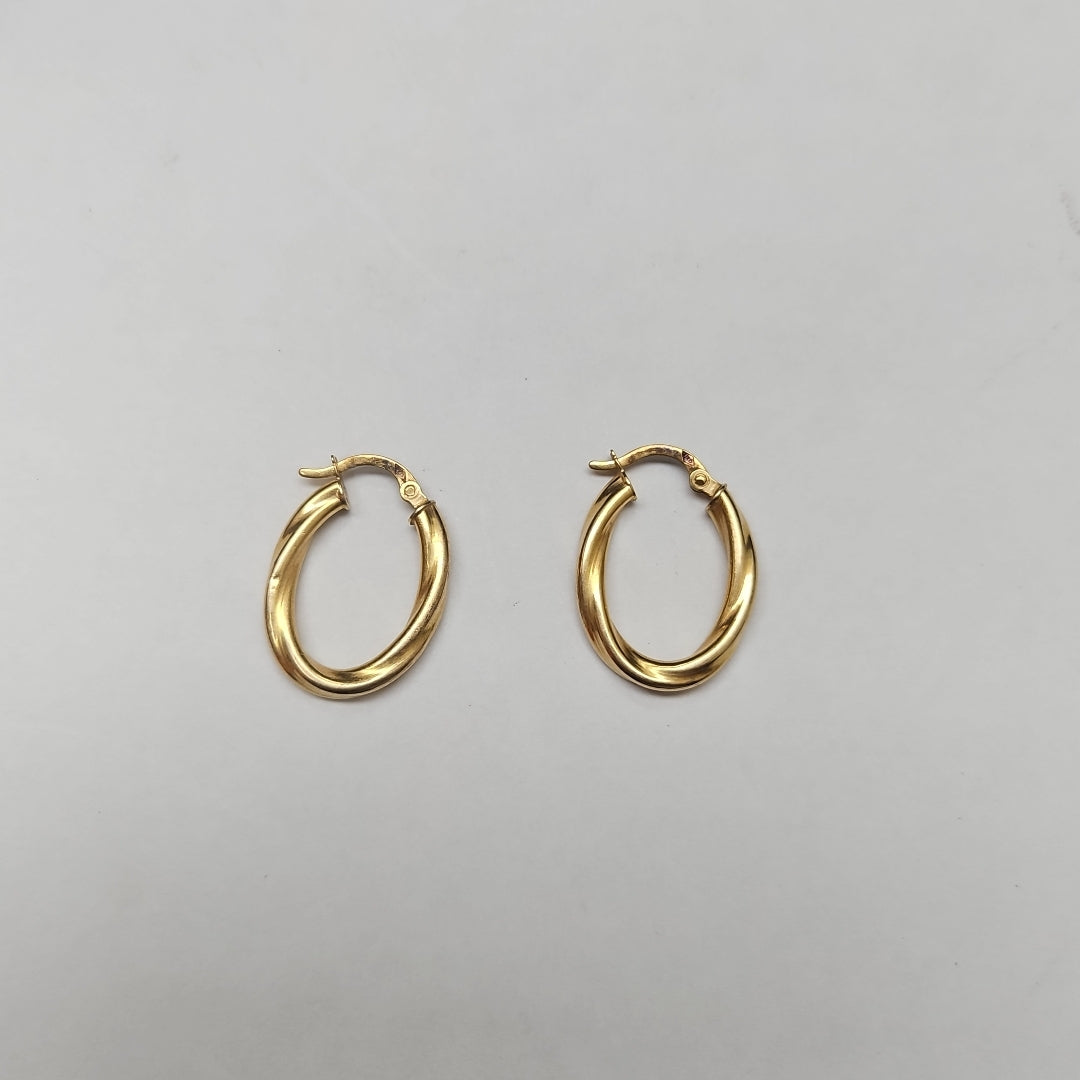 ARRACADAS PAR ORO 14 K 1,50 GRMS (SEMINUEVO)