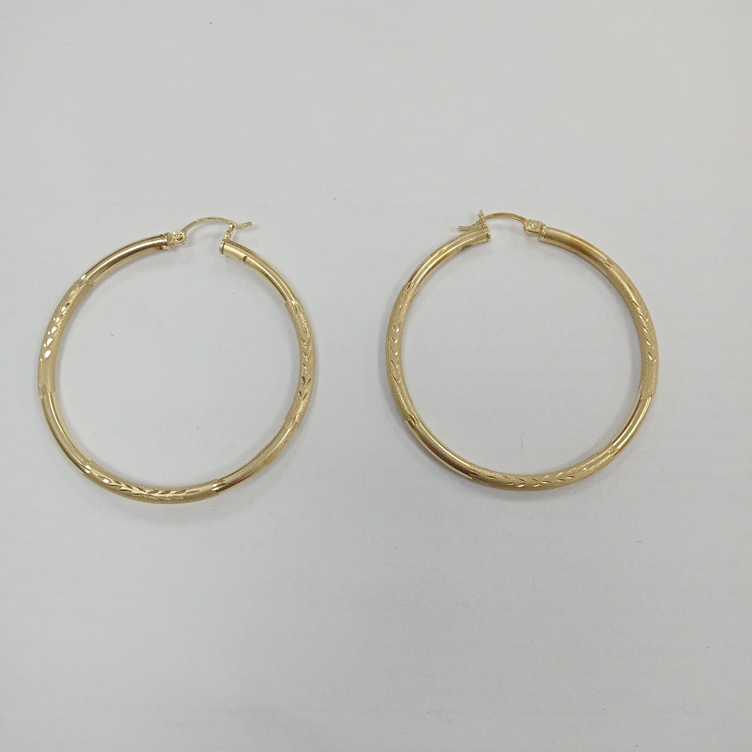 ARRACADAS PAR ORO 14 K 5.2 GRMS (SEMINUEVO)