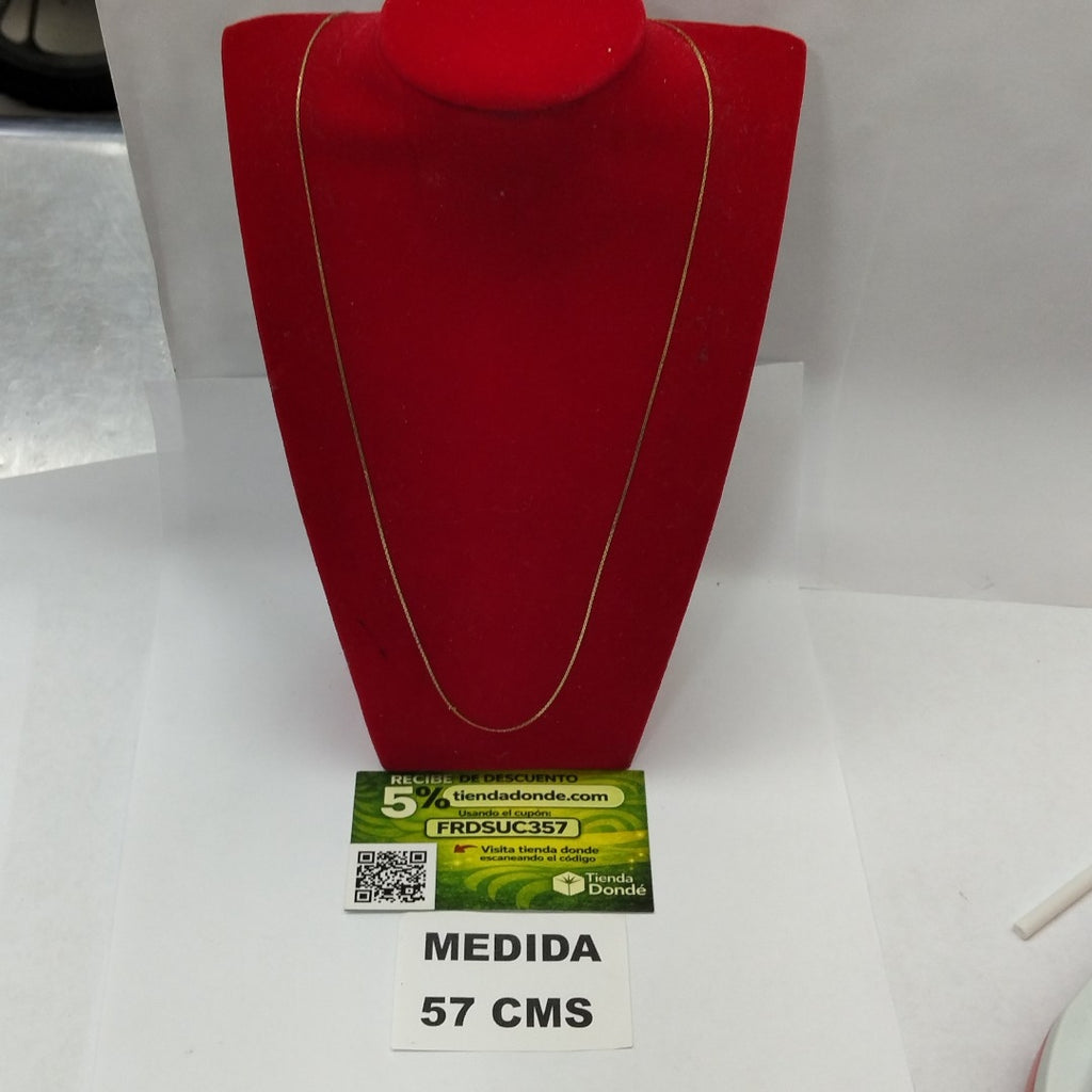 CADENA ORO 10 K 1,00 GRMS (SEMINUEVO)