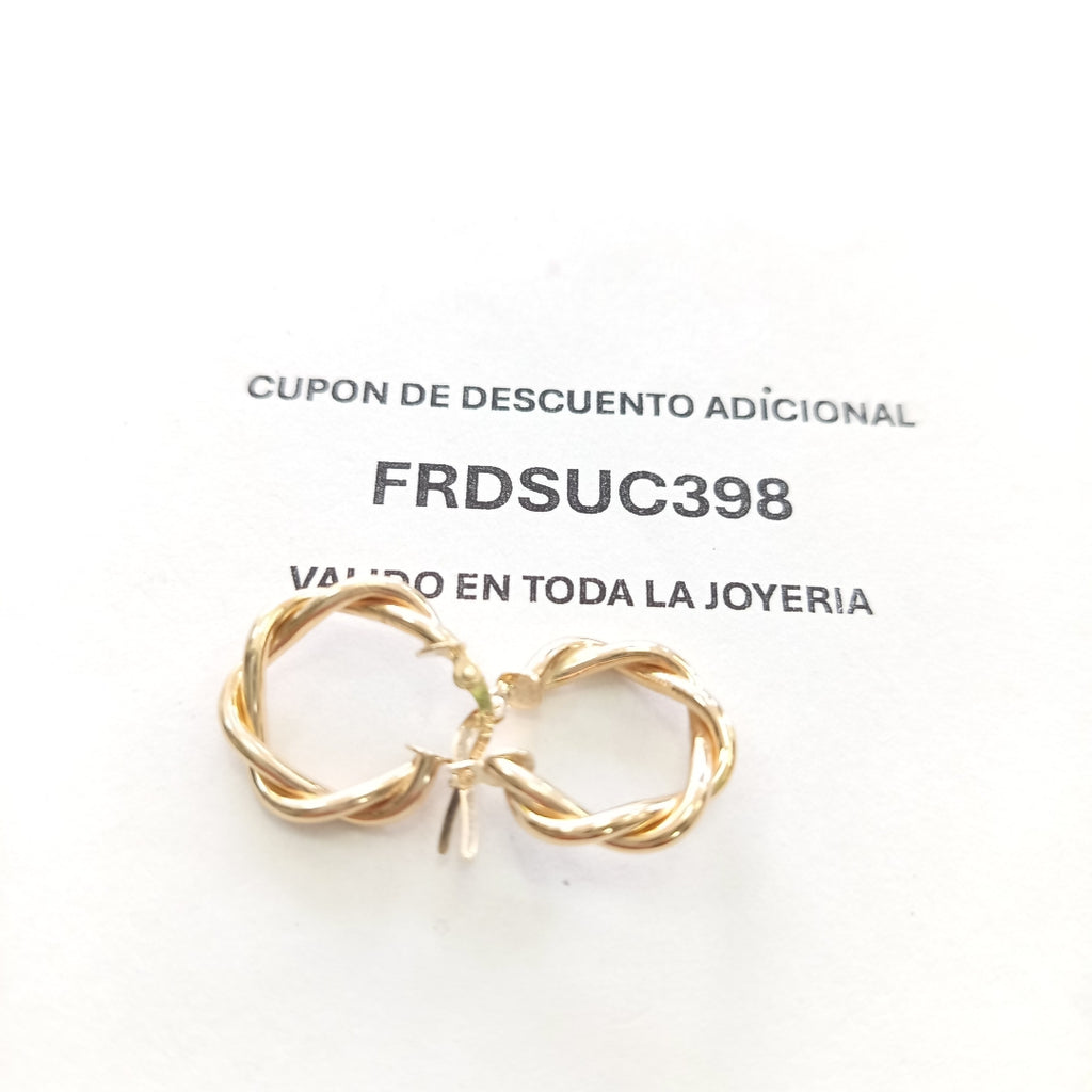 ARRACADAS ORO 14K 1.8 (NUEVO)