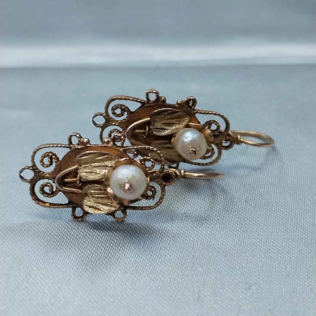 ARETES PAR ORO 10 K 3,40 GRMS (SEMINUEVO)