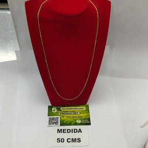 CADENA ORO 14 K 2.8 GRMS (SEMINUEVO)