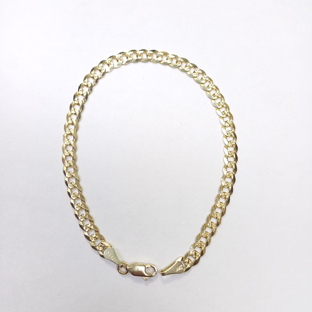 PULSERA BARBADA 14K 21 CM 7.5 GR (NUEVO)