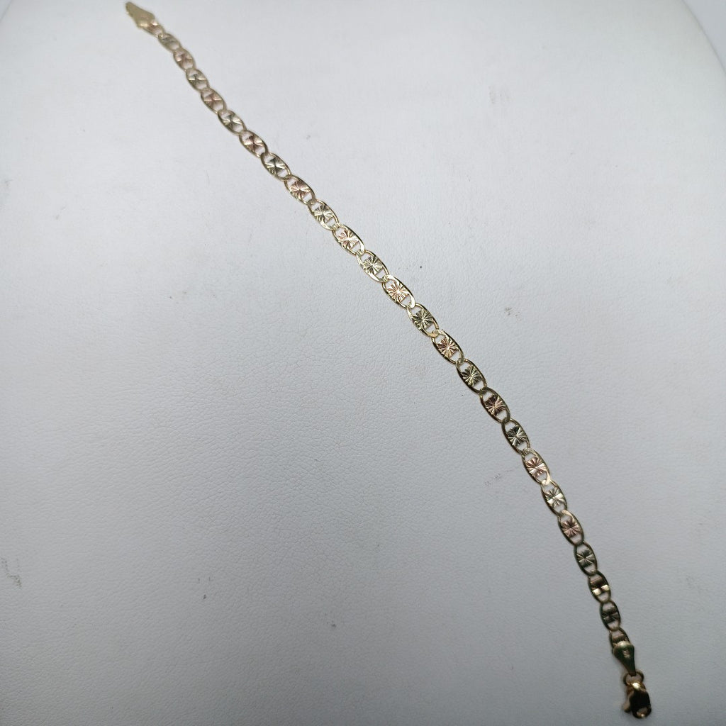 PULSERA GUCHI 14K 18 CM 2.9 GR (NUEVO)