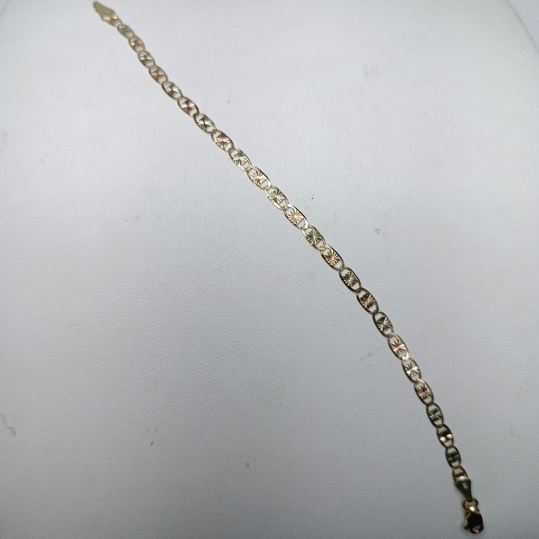 PULSERA GUCHI 14K 18 CM 2.9 GR (NUEVO)
