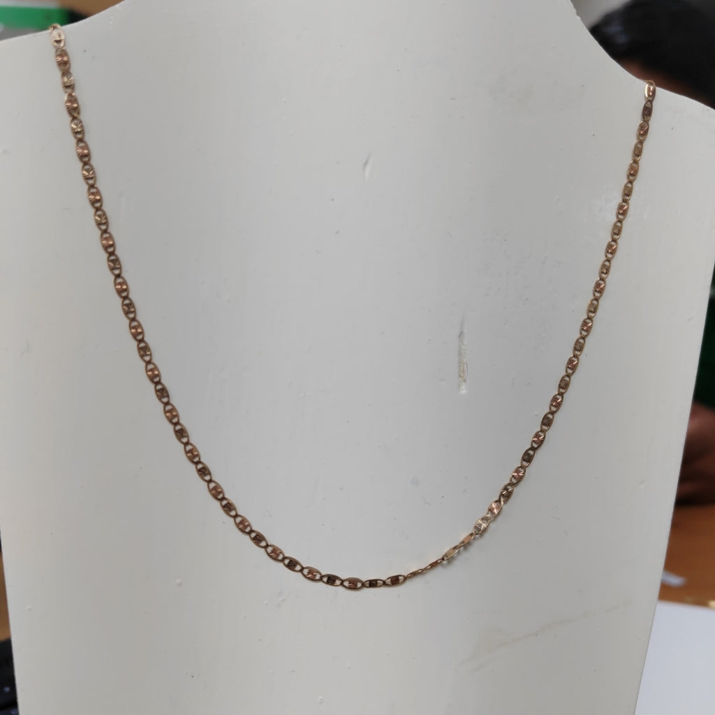 CADENA ORO COMBINADO 10 K 2.8 GRMS (SEMINUEVO)