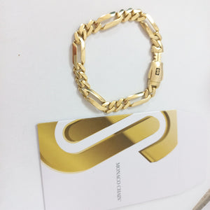 PULSERA MONACO ORO 14K 9.3 (NUEVO)