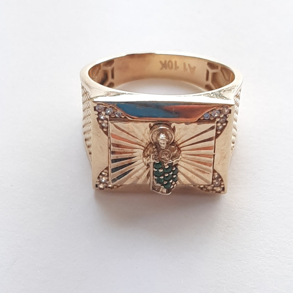 ANILLO ORO 10 K 5,90 GRMS (SEMINUEVO)