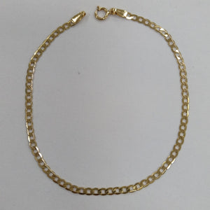 PULSERAS DAMA BARBADA AMARILLA ORO 14K 1.5 (NUEVO)
