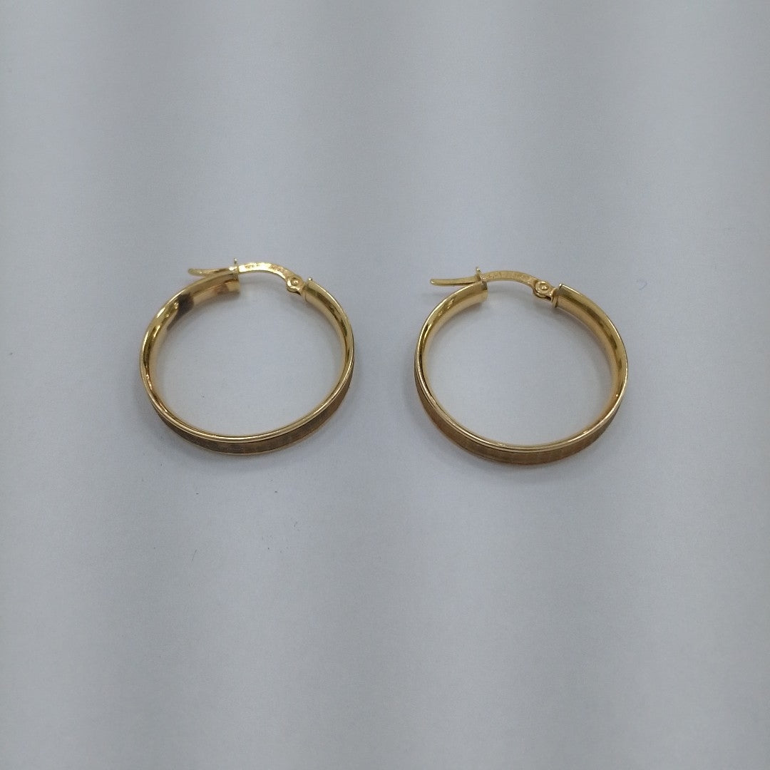 ARRACADAS PAR ORO 14 K 2,50 GRMS (SEMINUEVO)