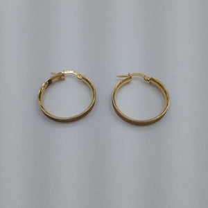 ARRACADAS PAR ORO 14 K 2,50 GRMS (SEMINUEVO)