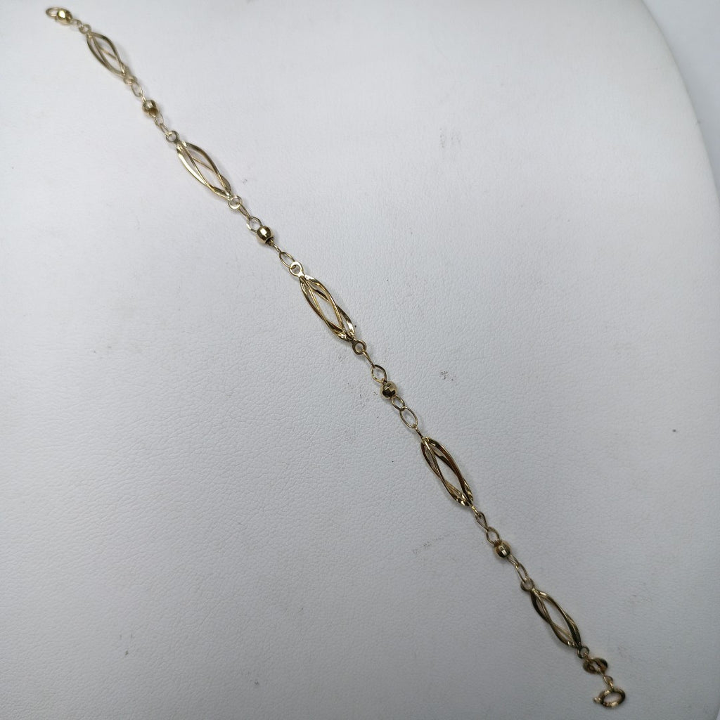 PULSERA ESPECIAL 14K 18 CM 2 GR (NUEVO)