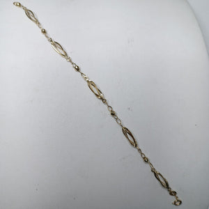 PULSERA ESPECIAL 14K 18 CM 2 GR (NUEVO)
