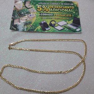 CADENA BARBADA 14K 60 CM 10.2 GR (NUEVO)