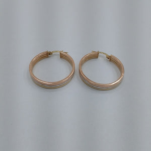 ARRACADAS PAR ORO COMBINADO 10 K 5.1 GRMS (SEMINUEVO)