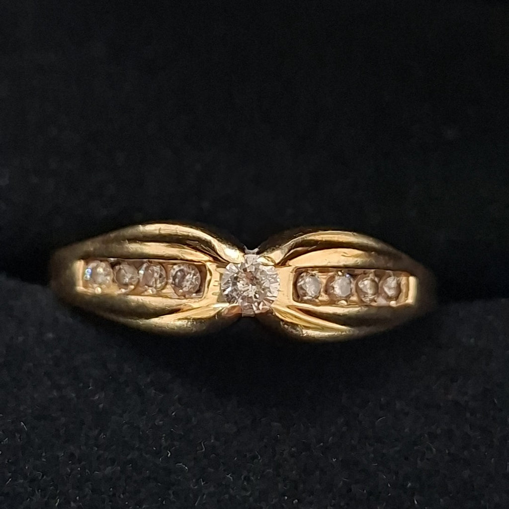 ANILLO ORO 14 K 4.1 GRMS (SEMINUEVO)