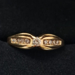 ANILLO ORO 14 K 4.1 GRMS (SEMINUEVO)