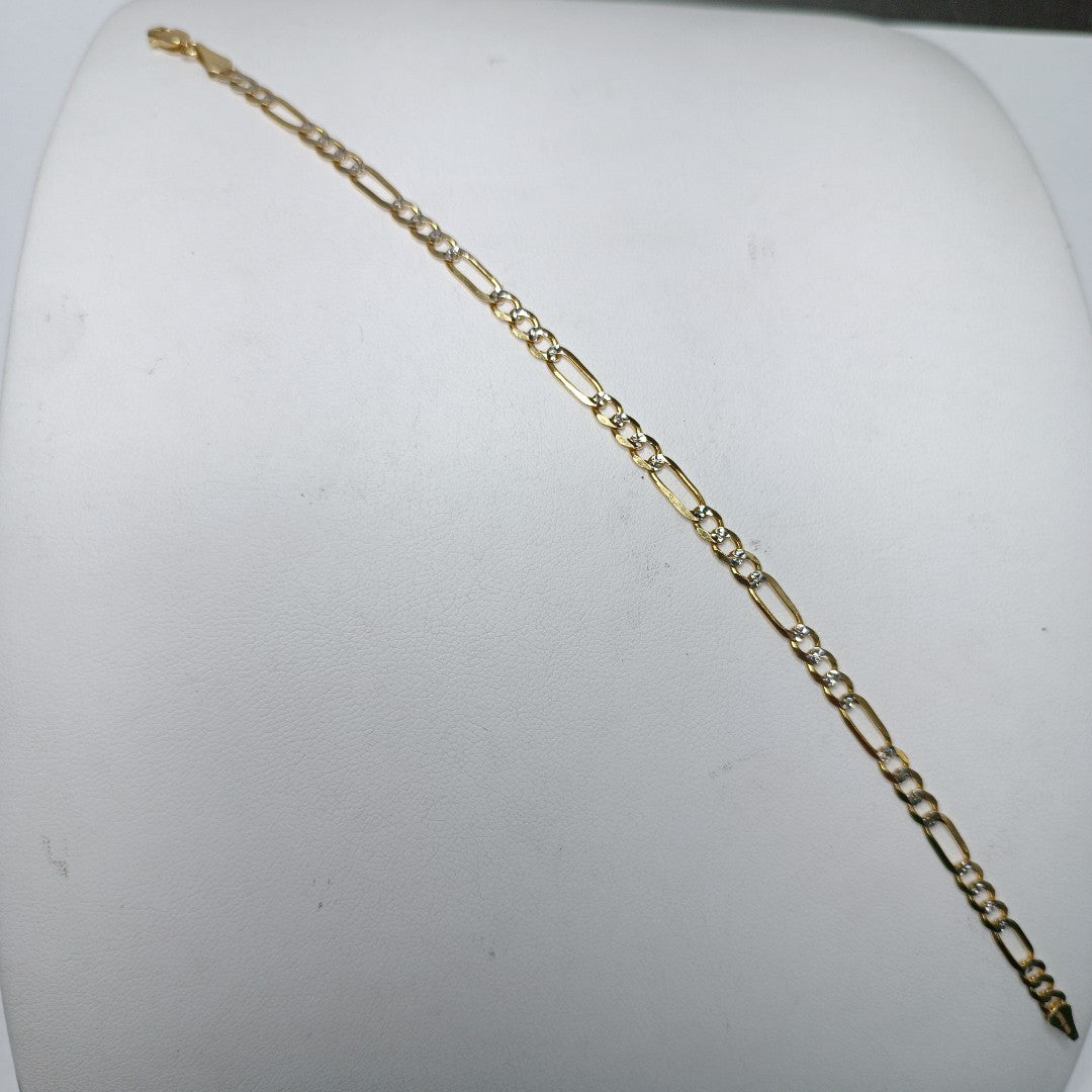 PULSERA 3X1 14K 21 CM 4.5 GR (NUEVO)