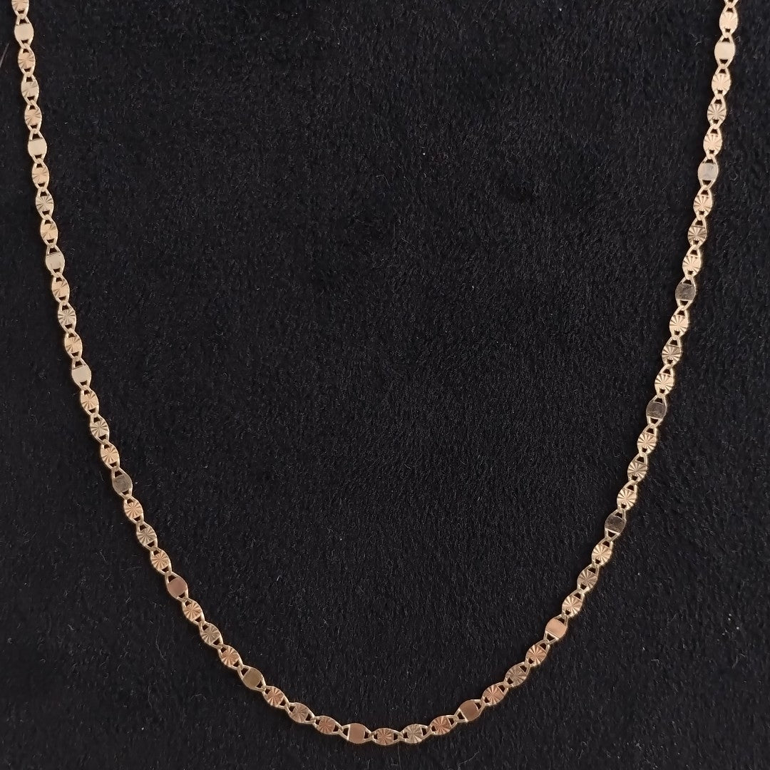 CADENA ORO 14 K 2.9 GRMS (SEMINUEVO)