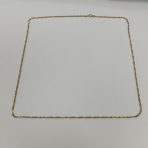 CADENA ORO 14 K 2,80 GRMS (SEMINUEVO)