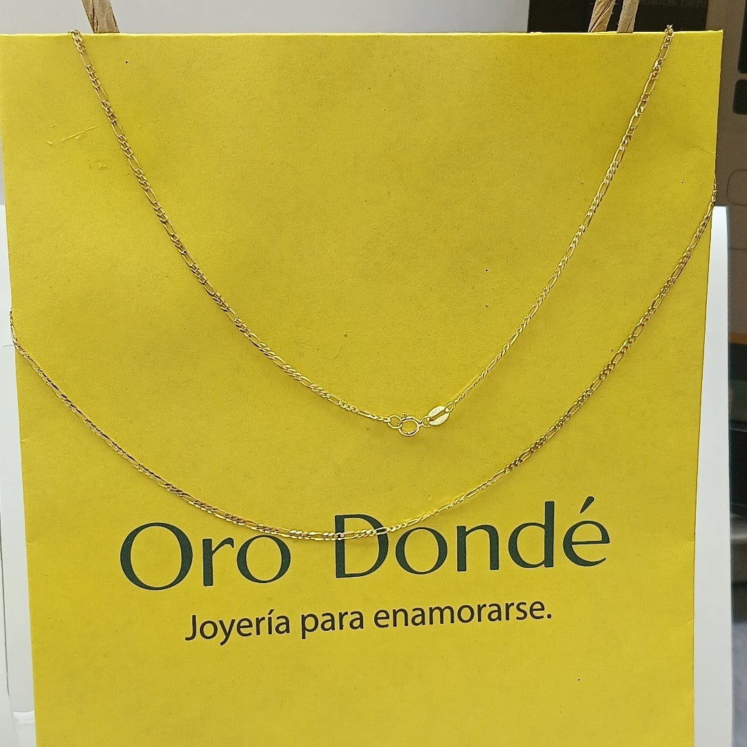 CADENAS CARTIER 3 1 AMARILLA ORO 14K 2 (NUEVO)