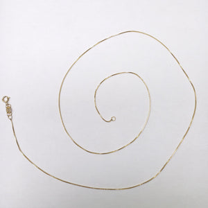 CADENA VENECIANO 14K 55 CM 1.8 GR (NUEVO)