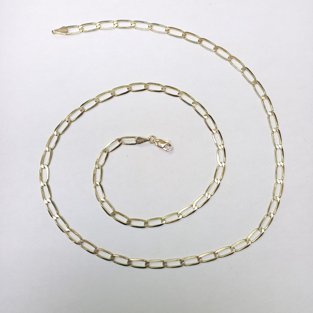 CADENA ESLABON 14K 60 CM 11.7 GR (NUEVO)