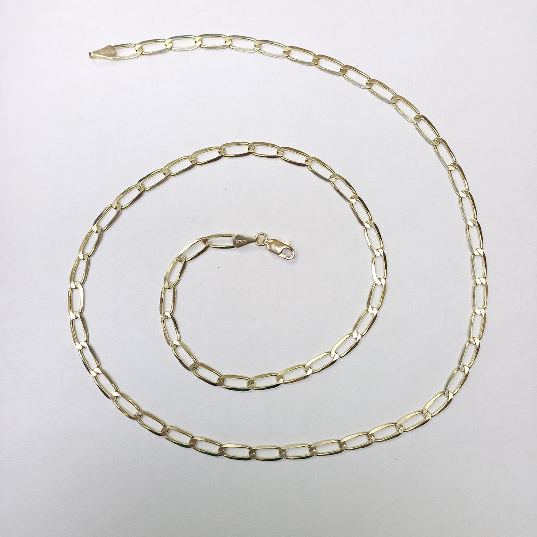 CADENA ESLABON 14K 60 CM 11.7 GR (NUEVO)