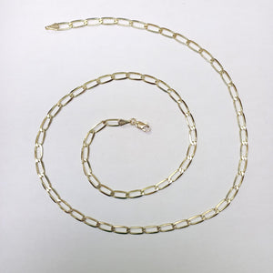 CADENA ESLABON 14K 60 CM 11.7 GR (NUEVO)