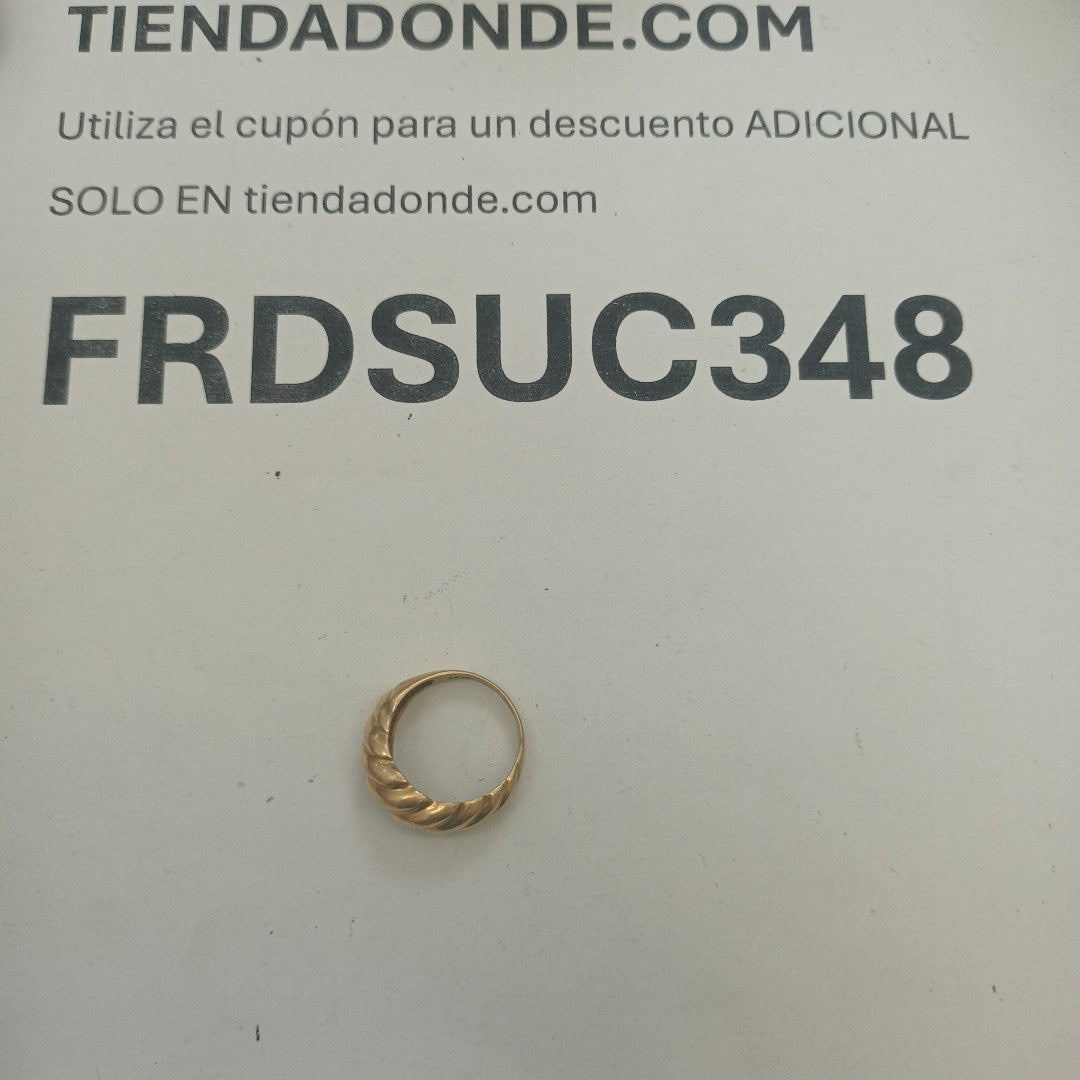 ANILLO ORO 14 K 5.2 GRMS (SEMINUEVO)