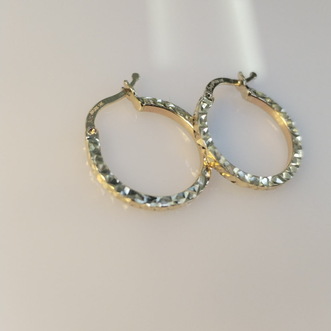 ARRACADAS ORO 14K 1.2 (NUEVO)
