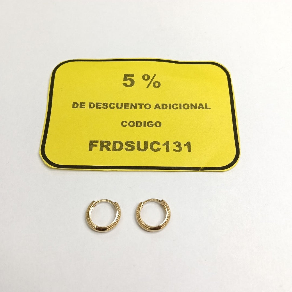 HUGGIES ORO 14K 1.9 (NUEVO)
