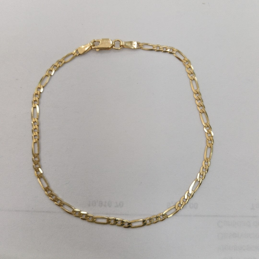 PULSERAS DAMA CARTIER 3 1 AMARILLA ORO 14K 1.9 (NUEVO)