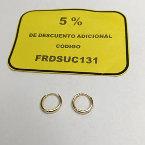 HUGGIES ORO 14K 1.5 (NUEVO)