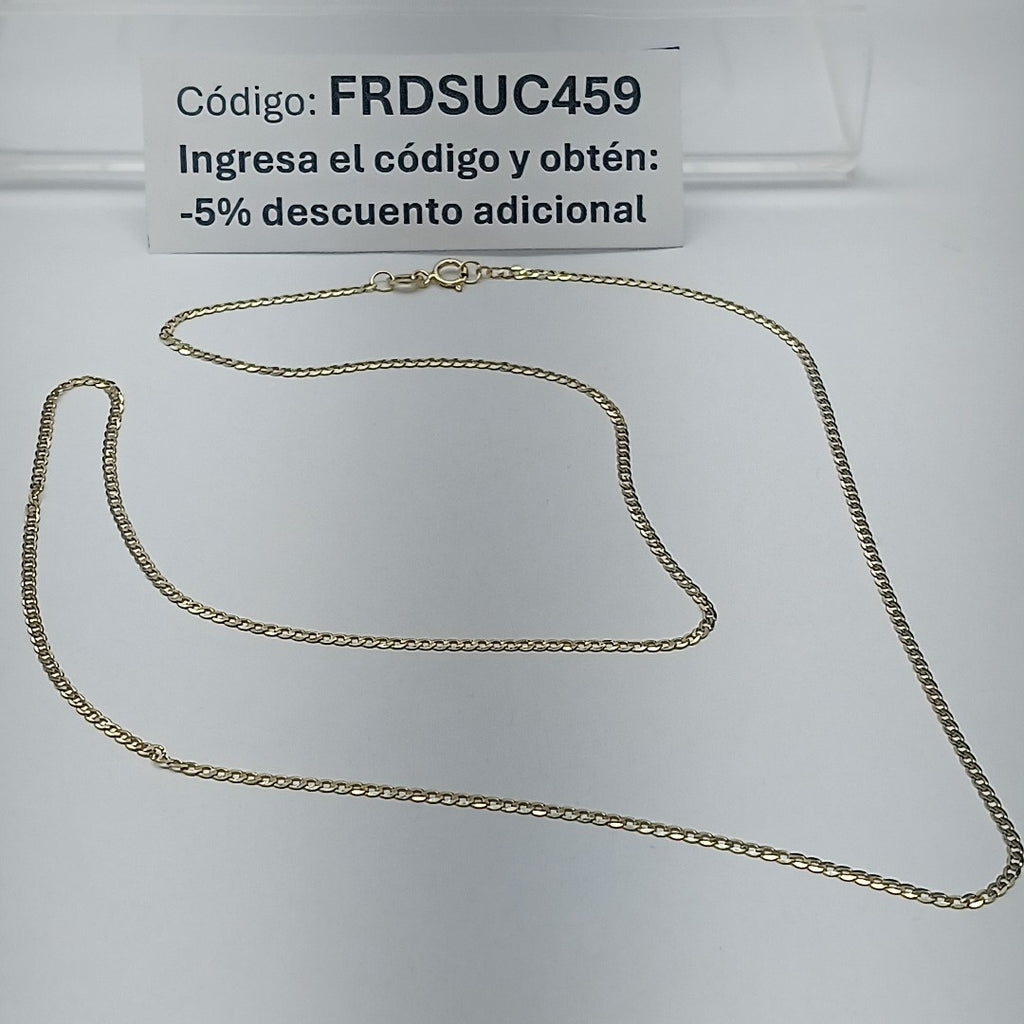 CADENAS BARBADA AMARILLA ORO 14K 2 (NUEVO)