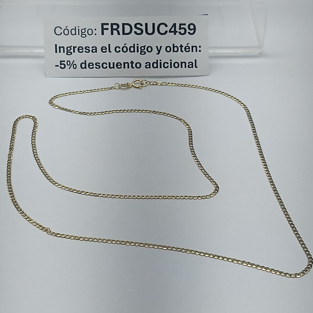 CADENAS BARBADA AMARILLA ORO 14K 2 (NUEVO)