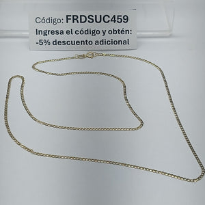 CADENAS BARBADA AMARILLA ORO 14K 2 (NUEVO)