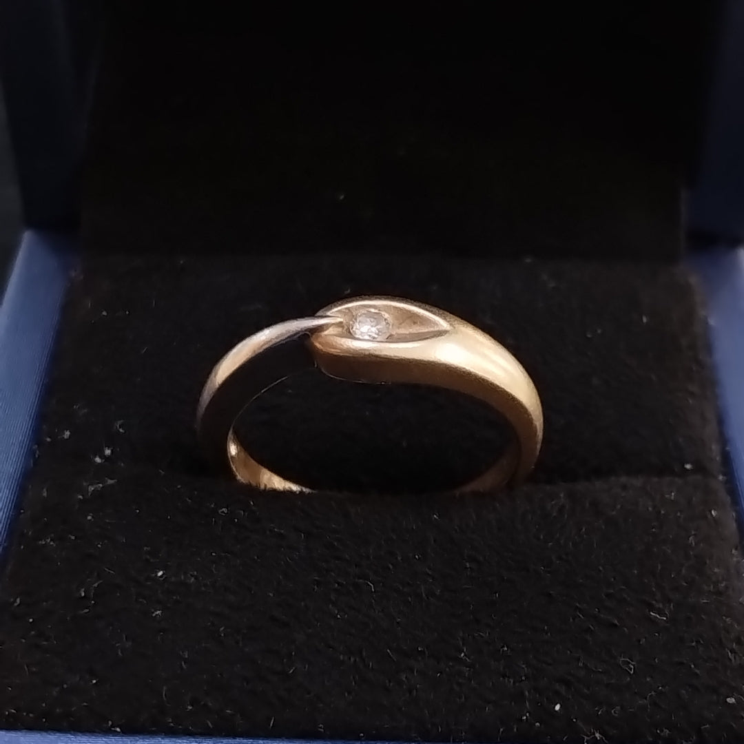 ANILLO ORO 14 K 3,00 GRMS (SEMINUEVO)
