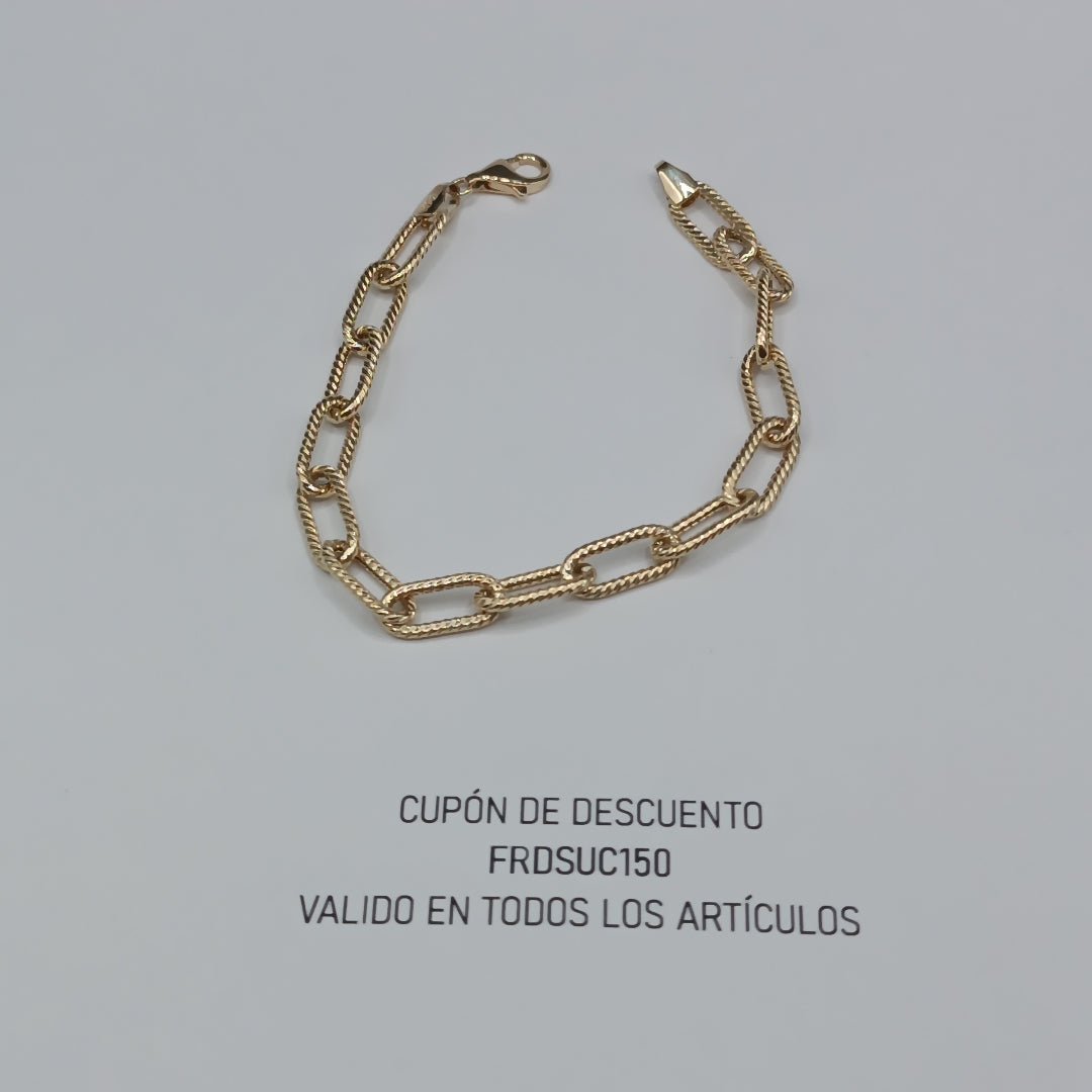 PULSERAS DAMA ORO 14K 4.6 (NUEVO)