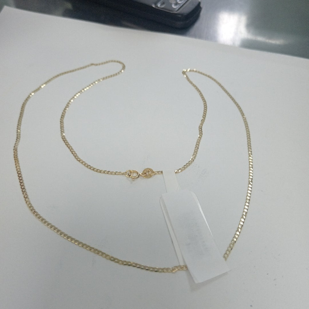 CADENAS BARBADA AMARILLA ORO 14K 2.1 (NUEVO)