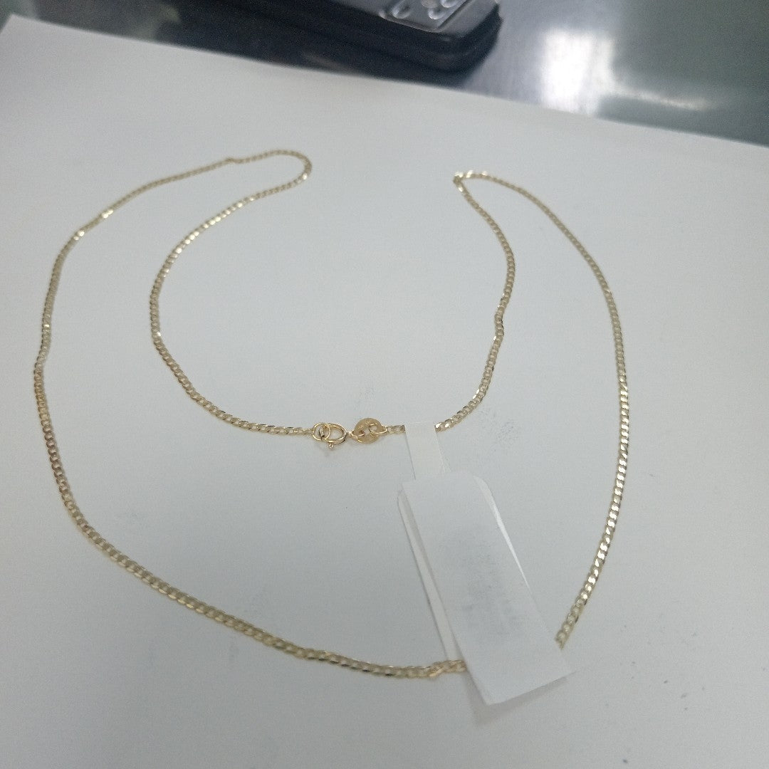 CADENAS BARBADA AMARILLA ORO 14K 2.1 (NUEVO)